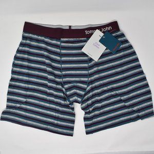 Tommy John Cool Cotton Relaxed Boxer Brief Medium
